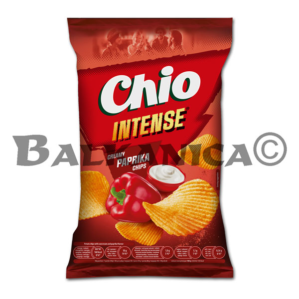 120 G CHIPS PIMENTAO DOCE INTENCE CHIO